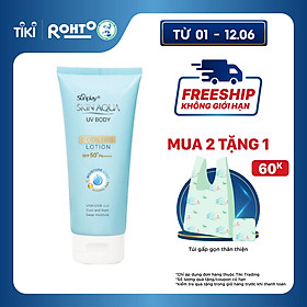 Kem Chống Nắng Dưỡng Thể Mát Lạnh Sunplay Skin Aqua Uv Body Cooling Lotion SPF 50+ Pa++++ (150G)