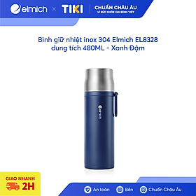 Bình giữ nhiệt inox 304 Elmich EL8328 dung tích 480ML