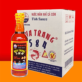 Nước mắm 584 Nha Trang 35 độ đạm 500ml