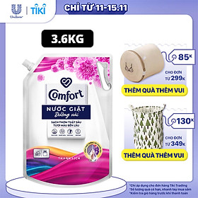 Nước Giặt Dưỡng Vải Comfort Hương Thanh Lịch Túi 3.6kg