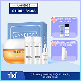 Kem dưỡng trắng da làm mờ đốm nâu Laneige Radian - C Cream 30ml + Tặng Bộ dưỡng trắng da Laneige White Dew 3 món
