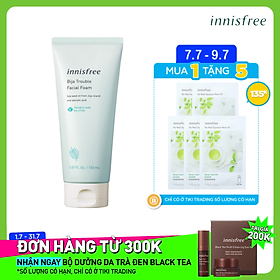 Sữa Rửa Mặt Dành Cho Da Mụn Innisfree Bija Trouble Facial Foam 150g - 131171093