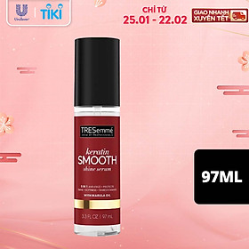 Serum Dưỡng Tóc TRESEMME Keratin Smooth Xịt Dưỡng tóc tạo kiểu Dầu Marula & Keratin Tóc Vào Nếp Bóng Mượt 97ml