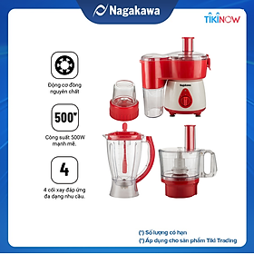 Máy xay sinh tố Nagakawa NAG0802 (1.5L) - Hàng chính hãng