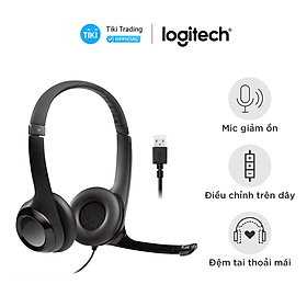 Mua Tai nghe có dây Logitech H390 -  Hàng chính hãng