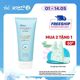 Kem Chống Nắng Dưỡng Thể Mát Lạnh Sunplay Skin Aqua Uv Body Cooling Lotion SPF 50+ Pa++++ (150G)