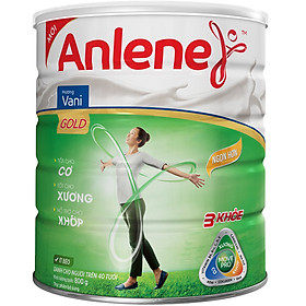 Sữa Bột Anlene Gold Movepro Hương Vanilla (Hộp Thiếc 800g)