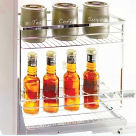Kệ Gia vị Ray kéo Inox 304,