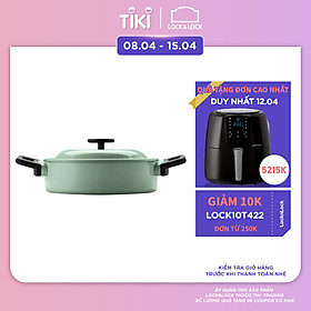 Nồi Decor Lock&Lock LDE1244IH Hai Tay Cầm (24cm) - Màu Mint