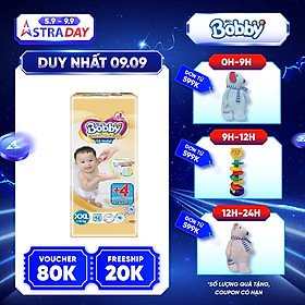 Combo 02 Gói Tã Bobby Quần Extra Soft Dry Xxl42