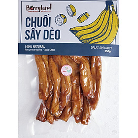 Chuối sấy dẻo Berryland 250g - Đặc sản Đà Lạt