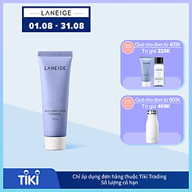 Sữa Rửa Mặt Tạo Bọt Làm Sạch Sâu Laneige Multi Deep Clean Cleanser 50ml
