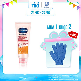 Vaseline 50x Serum Chống Nắng Cơ Thể SPF50 + Dưỡng Da Sáng Khoẻ 320ml