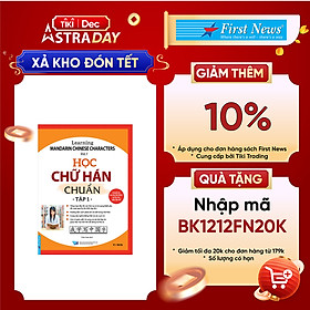 Sách Học Chữ Hán Chuẩn - Tập 1