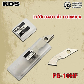 LƯỠI DAO CẮT MICA MŨI CONG KDS PB-10HF