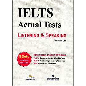 Hình ảnh IELTS Actual Test Listening & Speaking (Kèm CD)