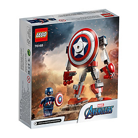 Hình ảnh Đồ chơi LEGO SUPERHEROES Chiến Giáp Captain America 76168