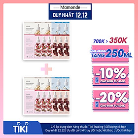 Bộ 10 mặt nạ giấy dưỡng ẩm Mamonde Flower Lab Essence Mask (25mlx10) - 278002157