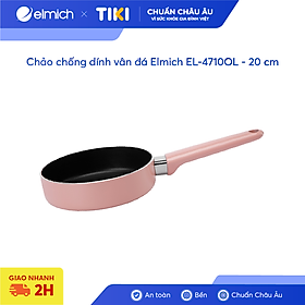 Chảo chống dính vân đá Elmich EL-4710OL