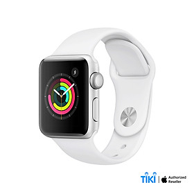 Apple Watch Series 3 GPS Sport Band (Viền Nhôm, Dây Cao Su)