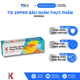 Túi Zipper đựng thực phẩm Kokusai TZIP00001328, TZIP59004626, TZIP59004619, TZIP00000307, nhiều kích cỡ