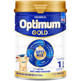 Sữa bột Vinamilk Optimum Gold 1 800g