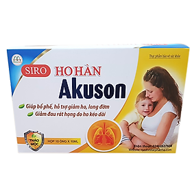 Siro ho Akuson Tăng Cường Sức Đề Kháng Trẻ Em