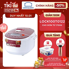 BÁO GIÁ Nồi Cơm Lock | Shopee Lazada Sendo Tiki mới nhất 54 Nồi Cơm Điện Tử Lock&Lock EJR356 (1.5L) - Trắng - Hàng chính hãng
