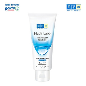 Sữa rửa mặt dưỡng ẩm tối ưu Hada Labo Advanced Nourish Cleanser 80g