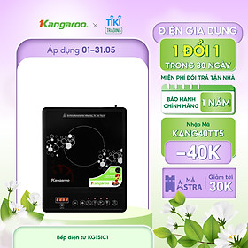 Bếp điện từ đơn Kangaroo model KG15IC1 (1800W) - Hàng chính hãng