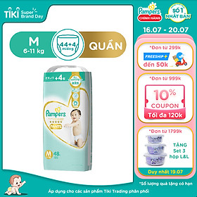 Tã Quần Pampers Nội Địa Nhật Bản M48/L38/XL36