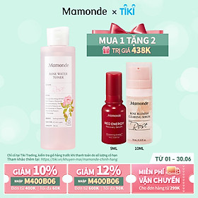 Nước Hoa Hồng Cung Cấp Độ Ẩm Mamonde Rose Water Toner (250ml) 110651204