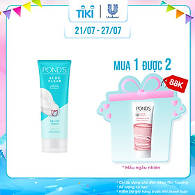 Sữa Rửa Mặt Ngừa Mụn Pond's Acne Clear (100g)