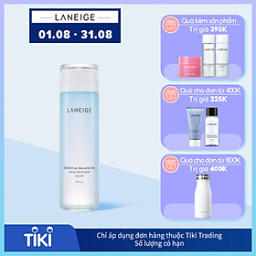 Nước Cân Bằng Dưỡng Ẩm Laneige Essential Balancing Skin Refiner Light Cho Da Dầu Và Hỗn Hợp 200ml