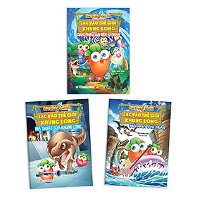 Combo Gia Đình Cà Rốt - Lạc Vào Thế Giới Khủng Long (3 cuốn)