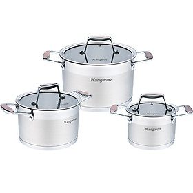 Mua Bộ nồi inox 5 đáy Kangaroo KG3CS2