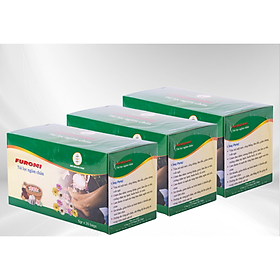 Combo 3 hộp Thảo Dược trị đau khớp, mất ngủ, gout, khử mùi hôi chân, Người lạnh chân tay, buồn buốt, tê cứng, Người hay mệt mỏi, đau đầu, stress, mất ngủ - Ngâm chân Furomi (gói 5g)