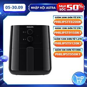 Nồi Chiên Không Dầu Philips HD9200/90 - Hàng Chính Hãng