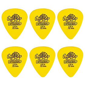 USA Dunlop 6 Tortex 0.73mm - Móng gảy/phím đánh đàn Guitar/Bass