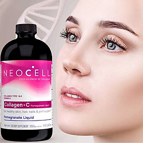 Thực phẩm chức năng Collagen Lựu NeoCell dạng nước 4000mg - NeoCell Collagen Pomegranate Liquid 4000mg