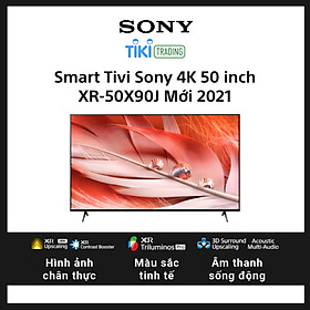 Smart Tivi Sony 4K 50 inch XR-50X90J Mới 2021