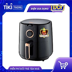 Nồi Chiên Không Dầu Comet CM6836 - 4.5L - Hàng Chính Hãng