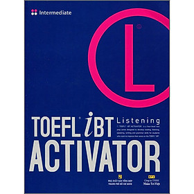 Sách TOEFL iBT Activator Listening Intermediate (Kèm CD)