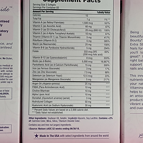 Viên uống Nature’s Bounty Hair, Skin & Nails – Đẹp Da Chắc Tóc Hộp 250 viên