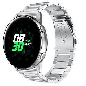 Dây thép cho đồng hồ Samsung Galaxy Watch Active 2, Galaxy Watch Active, Galaxy Watch 42