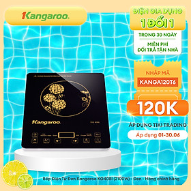 Mua Bếp Điện Từ Đơn Kangaroo KG408I (2100W) - Đen - Hàng chính hãng