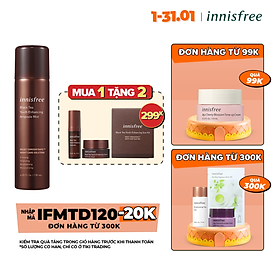 Xịt Khoáng Phục Hồi Da Và Chống Lão Hóa Trà Đen Innisfree Black Tea Youth Ampoule Mist 120ml - 131172562