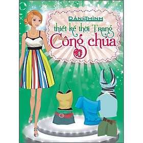 Sách Dán Hình Thiết Kế Thời Trang Công Chúa (Tập 4)