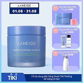 Mặt Nạ Ngủ Dưỡng Ẩm Và Tăng Khả Năng Tự Vệ Của Da Phiên Bản Cải Tiến LANEIGE Water Sleeping Mask EX 70ml