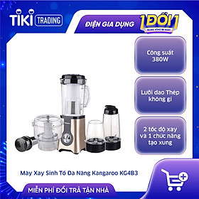 Máy Xay Sinh Tố Đa Năng 4 Cối Kangaroo KG4B3...